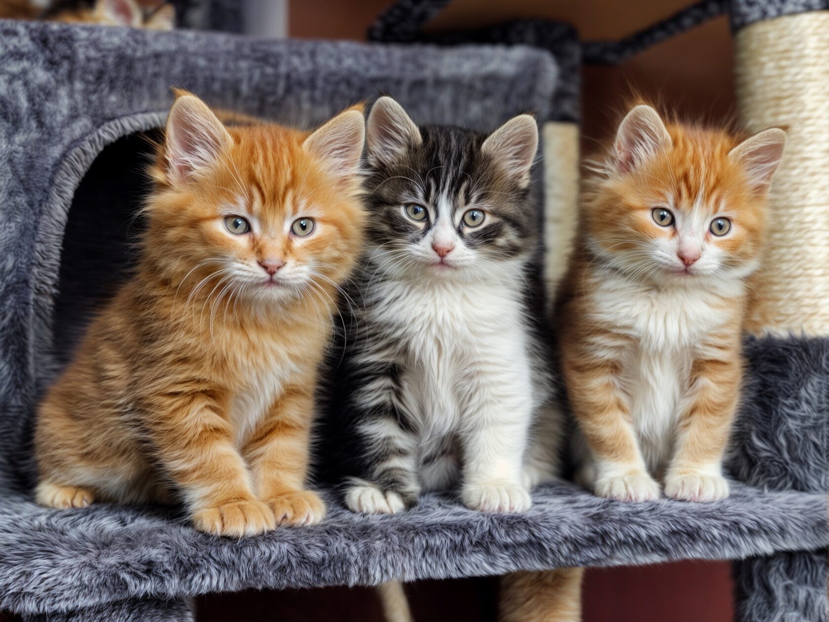 Chatons Kurilian Bobtail de l’élevage BobTop Barcelona